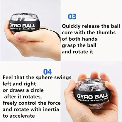 Advanced Gyro Wrist Strengthener Ball